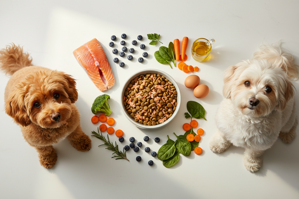 Cibi per un pelo splendente: i segreti per Barboncini e Maltipoo