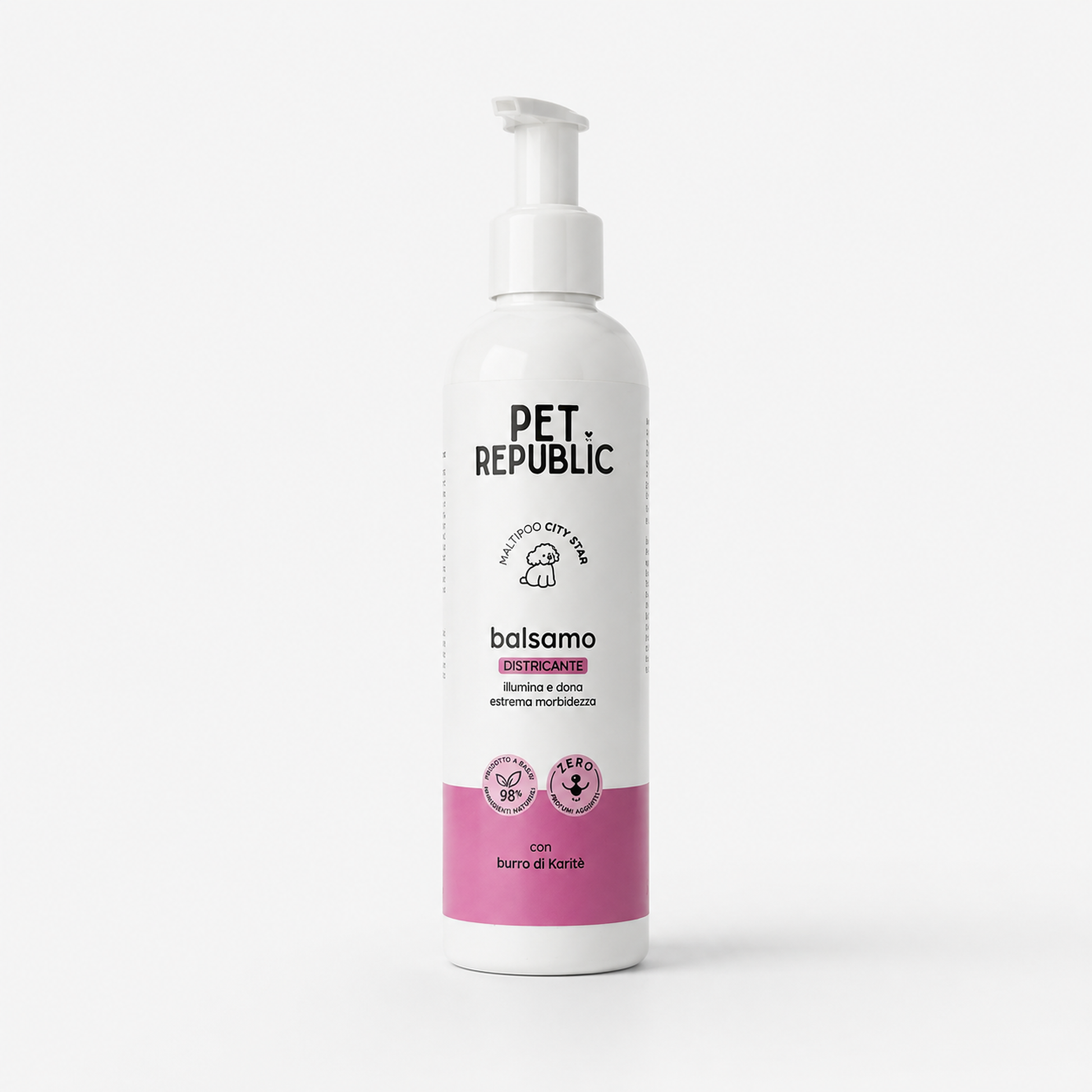 Flacone di balsamo districante naturale per Maltipoo Pet Republic