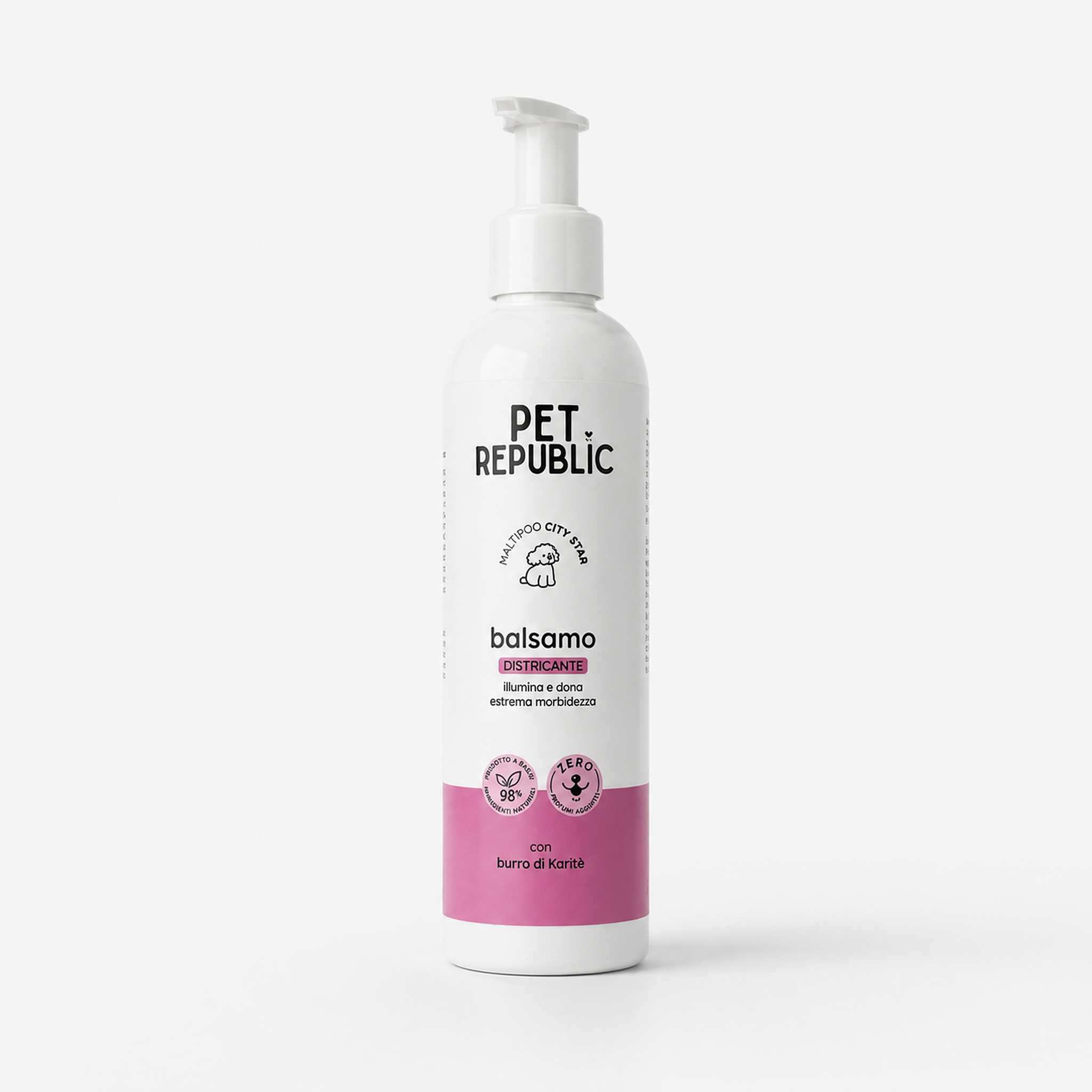 Flacone di balsamo districante naturale per Maltipoo Pet Republic