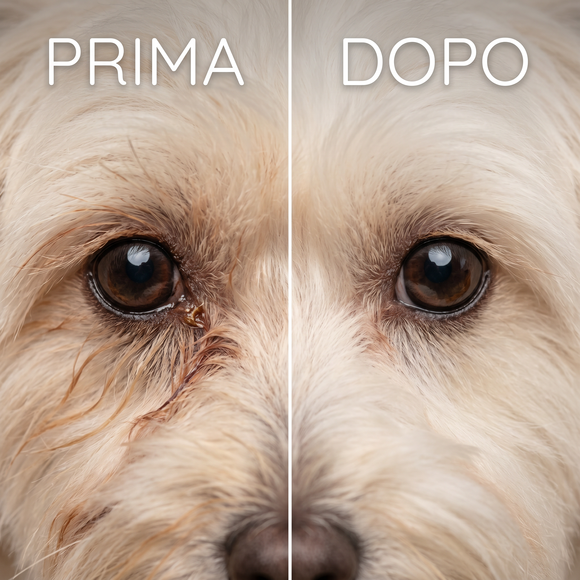 Detergente occhi Basta Lacrime e servizi Inside Out Pet Republic per il benessere del cane