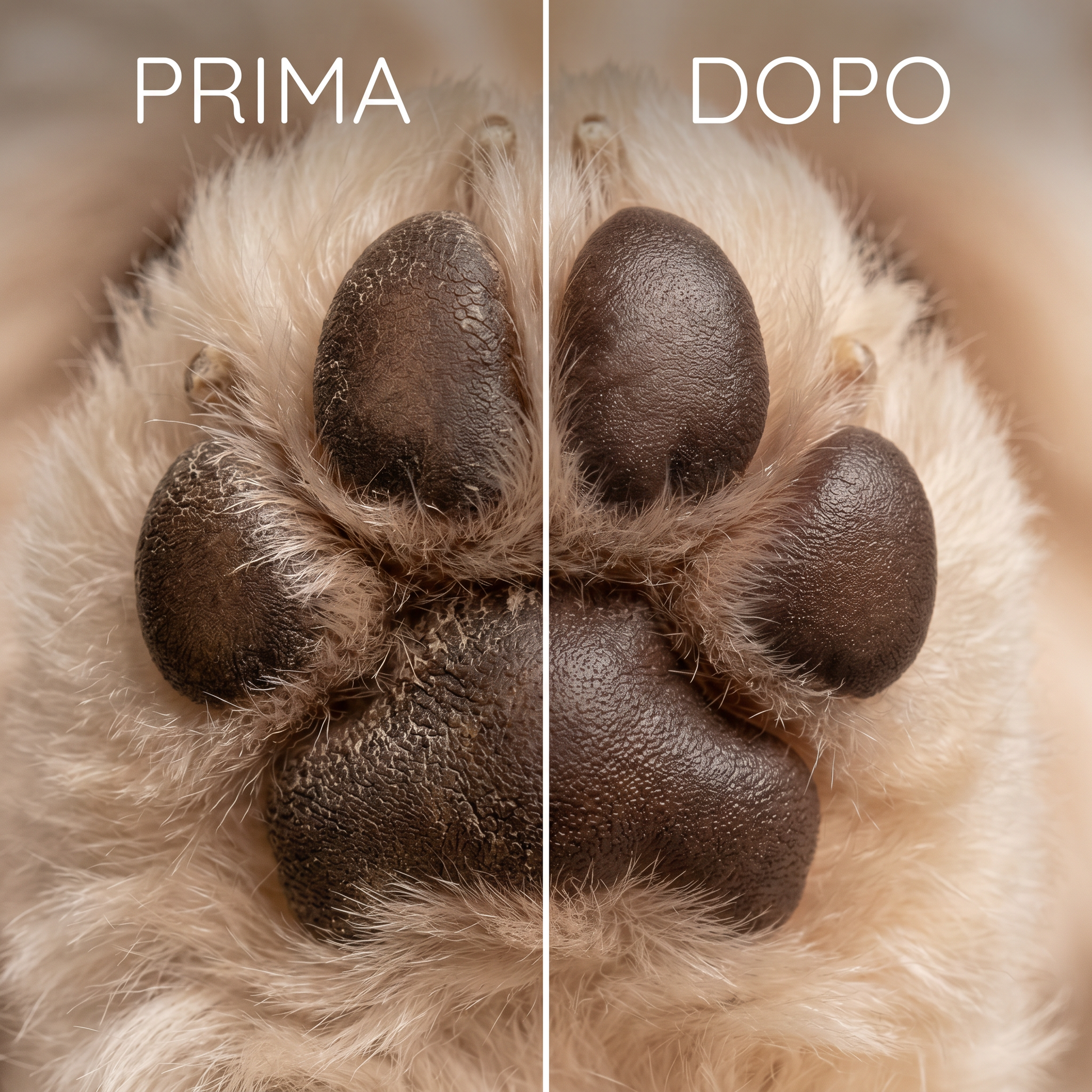 Benefici e caratteristiche del burro naturale per naso e zampe del cane Pet Republic