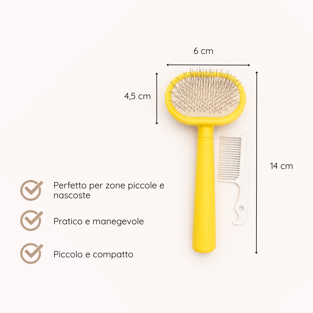 Caratteristiche e utilizzo del cardatore piccolo professionale per Barboncino e Maltipoo Pet Republic