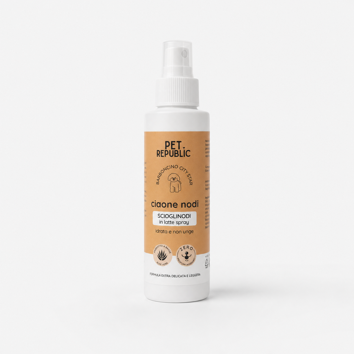Flacone di scioglinodi spray Ciaone Nodi per Barboncino Pet Republic