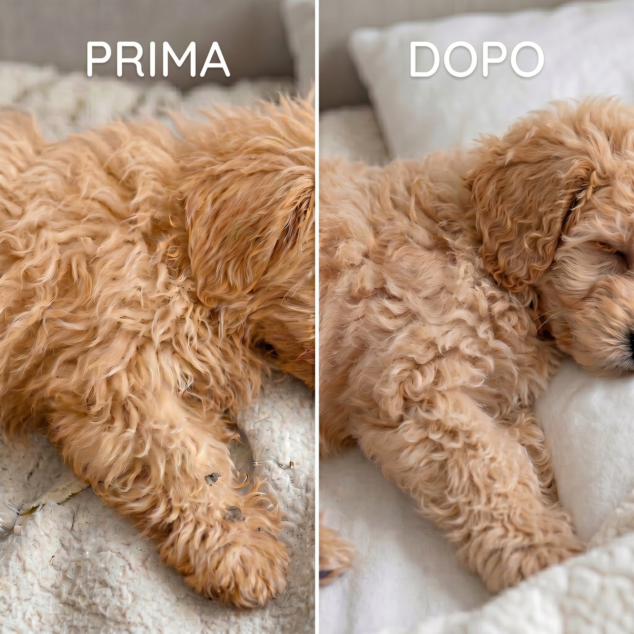 Prodotti del kit Welcome Puppy Pet Republic per cucciolo di Barboncino