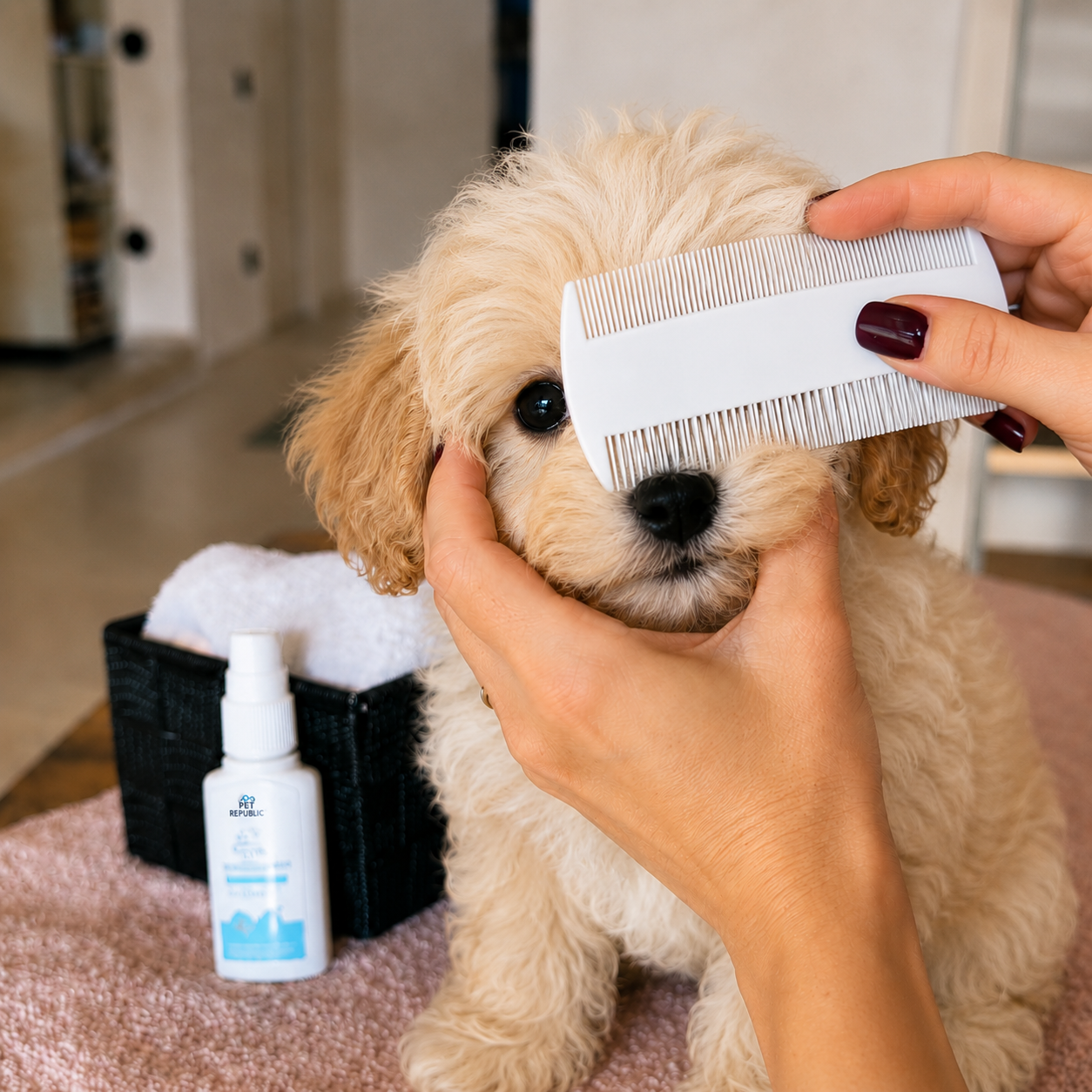 Kit Welcome Puppy Pet Republic per la cura quotidiana del cucciolo di Maltipoo
